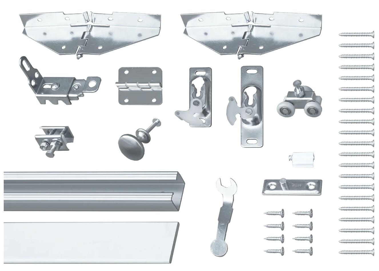 Jujubon Bi-fold Door Hardware - Track & Fascia Included