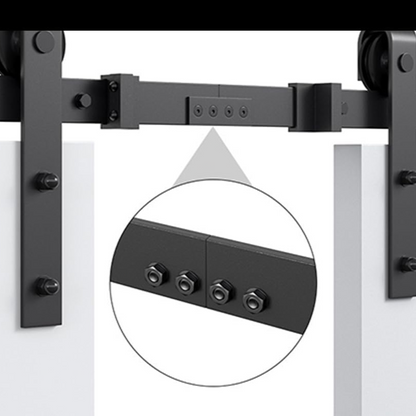 Barn Door Rail Joint