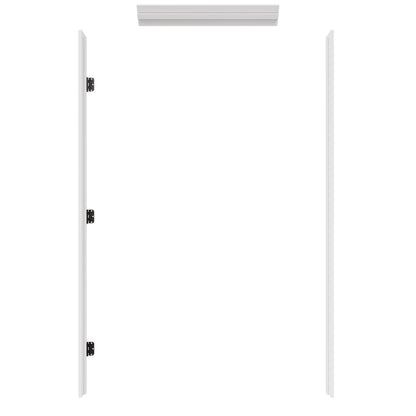 Prehung Jamb for 80" High Slab - Left Handed (White)