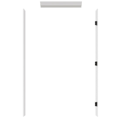 Prehung Jamb for 80" High Slab - Right Handed (White)
